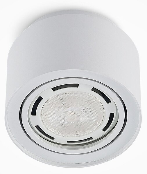 Stropné Lampa Arcchio, Walisa, stmievateľné, Biela, Obývacia izba, Hliník, Moderný