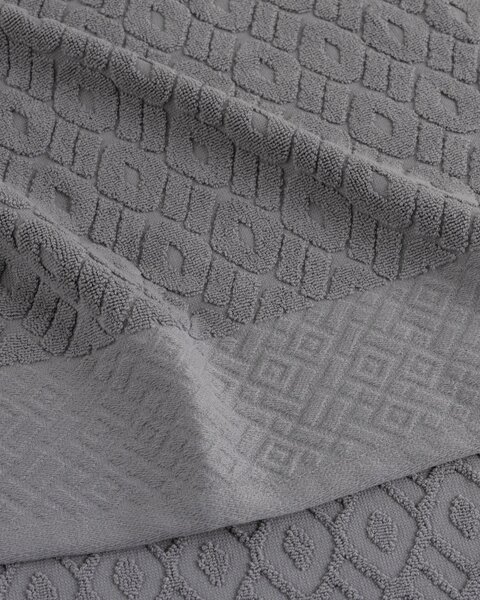 Uterák Lattice 50x90 cm stone grey