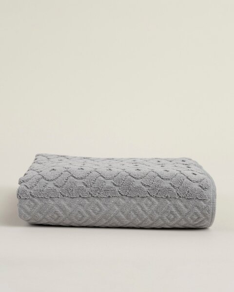 Uterák Lattice 50x90 cm stone grey