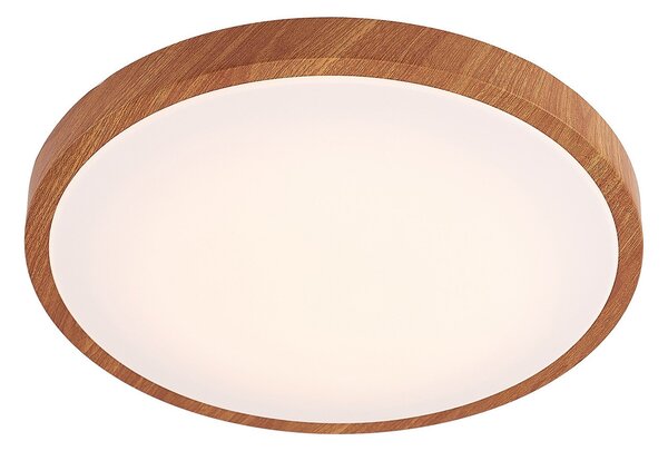 Stropné Lampa Lindby, Mynte, Drevo, Obývacia izba, Plast, Moderný