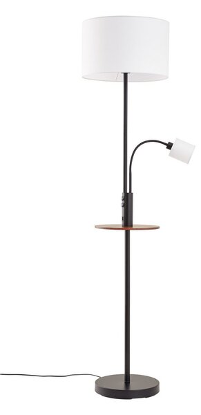 Stojacie Lampa Lindby, Aovan, Čierna, Obývacia izba, Kov, Moderný