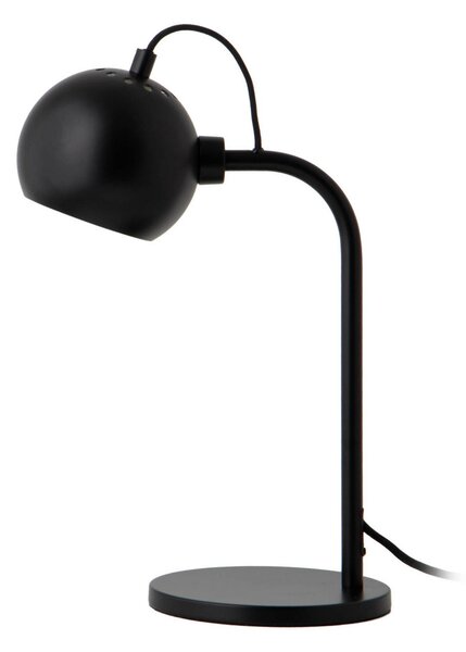 Stolové Lampa FRANDSEN, Ball Single, Čierna, Obývacia izba, Kov, Dizajnový