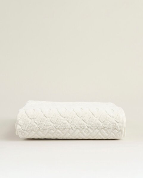 Uterák Lattice 50x90 cm cream pearl