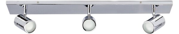 Stropné Lampa Lindby, DEJAN, stmievateľné, Metalická, Kúpeľňa, Kov, Moderný