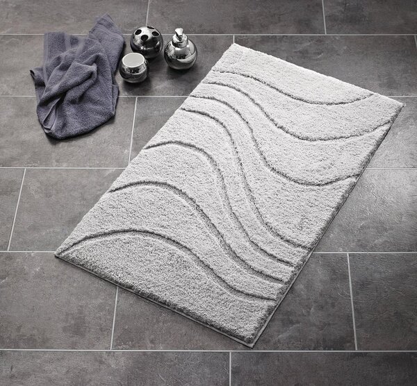 Ridder Ridder, LA OLA predložka 55x50cm s protišmykom, polyester, šedá, 729807