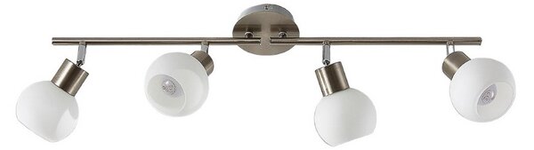 Stropné Lampa Lindby, Elaina, stmievateľné, Metalická, Obývacia izba, Kov, Moderný