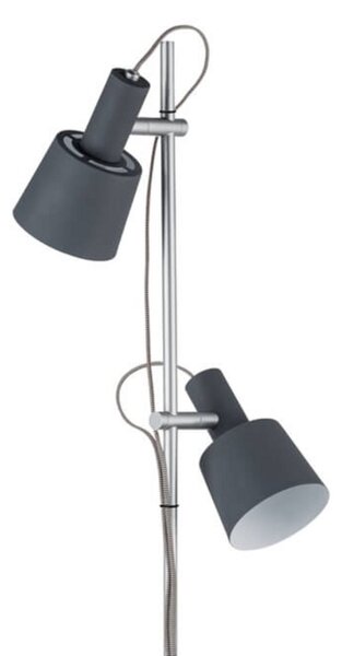 Stojacie Lampa Paulmann, Haldar, Sivá, Obývacia izba, Kov, Moderný