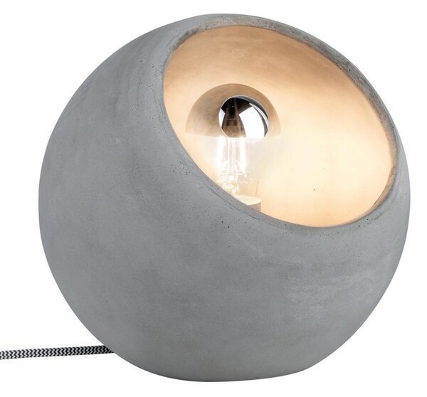 Stolové Lampa Paulmann, Ingram, Sivá, Obývacia izba, Betón, Moderný