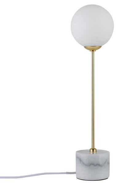 Stolové Lampa Paulmann, Moa, Biela, Obývacia izba, Kameň, Moderný
