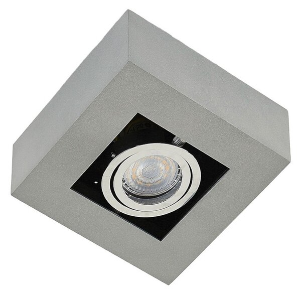 Stropné Lampa Arcchio, VINCE, stmievateľné, Sivá, Chodba, Hliník, Moderný