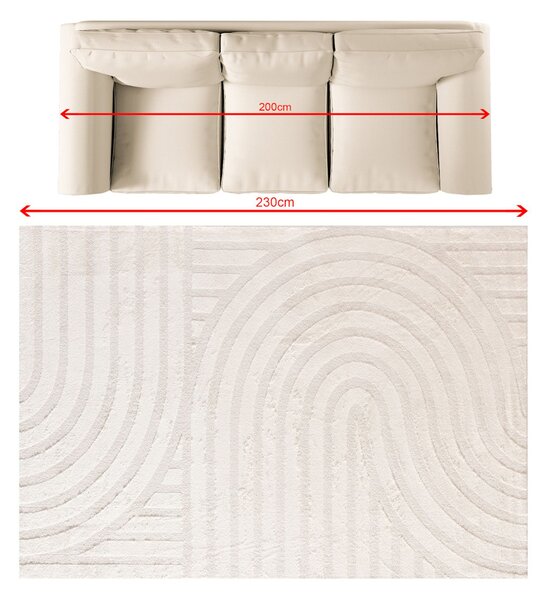 Koberec Belaro cream 160x230 cm