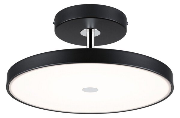 Stropné Lampa Paulmann, Hildor, stmievateľné, Čierna, Obývacia izba, Kov, Moderný