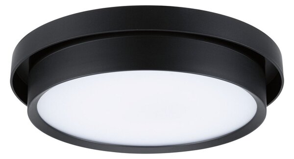 Stropné Lampa Paulmann, Malik, stmievateľné, Čierna, Obývacia izba, Plast, Moderný