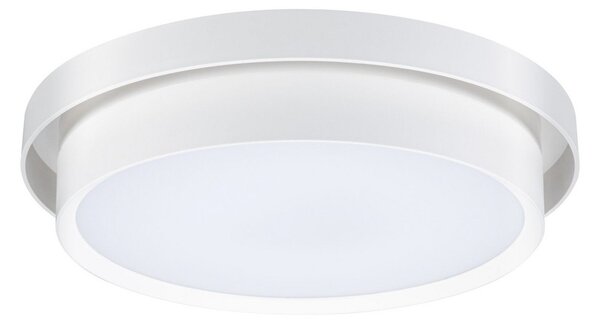 Stropné Lampa Paulmann, Malik, stmievateľné, Biela, Obývacia izba, Plast, Moderný