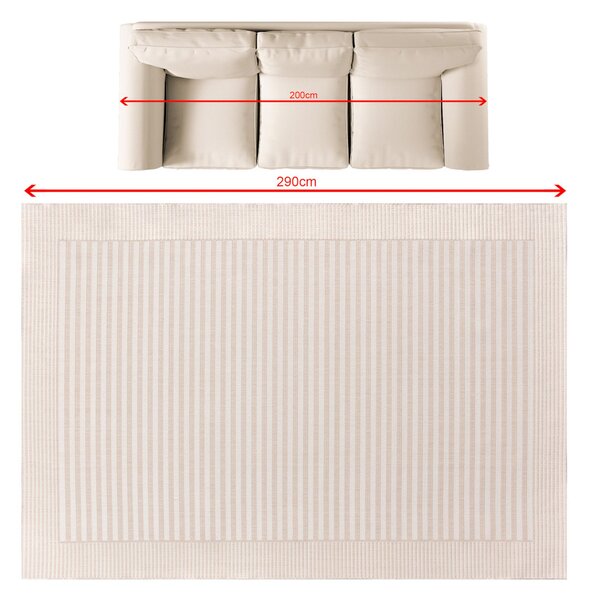 Koberec Lunara cream 200x290 cm