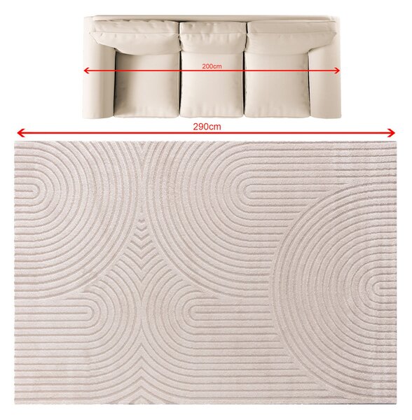 Koberec Lavia beige 200x290 cm
