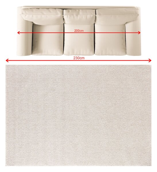 Koberec Solaro linen grey 160x230 cm
