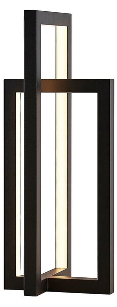 Stolové Lampa Lucande, Hylda, stmievateľné, Čierna, Obývacia izba, Kov, Moderný