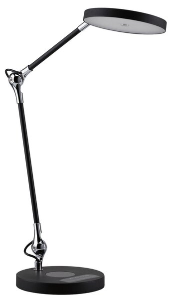 Stolové Lampa Paulmann, Numis, stmievateľné, Čierna, Pracovňa, Kov, Moderný