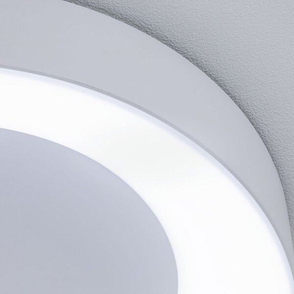 Stropné Lampa Paulmann, Casca, stmievateľné, Biela, Kúpeľňa, Kov, Moderný