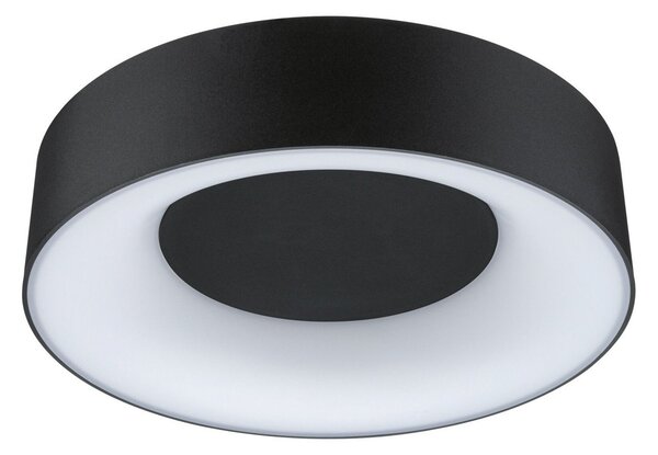 Stropné Lampa Paulmann, Casca, stmievateľné, Čierna, Kúpeľňa, Kov, Moderný