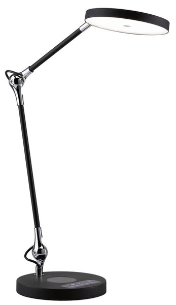 Stolové Lampa Paulmann, Numis, stmievateľné, Čierna, Pracovňa, Kov, Moderný
