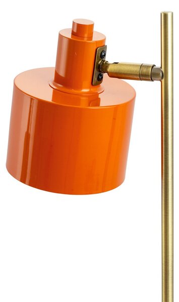 Stolové Lampa Dyberg Larsen, Ocean, Oranžová, Obývacia izba, Kov, Dizajnový