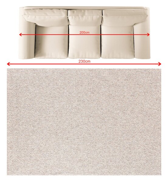 Koberec Solaro beige/grey 160x230 cm