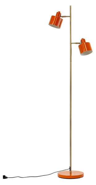 Stojacie Lampa Dyberg Larsen, Ocean, Oranžová, Obývacia izba, Kov, Škandinávsky