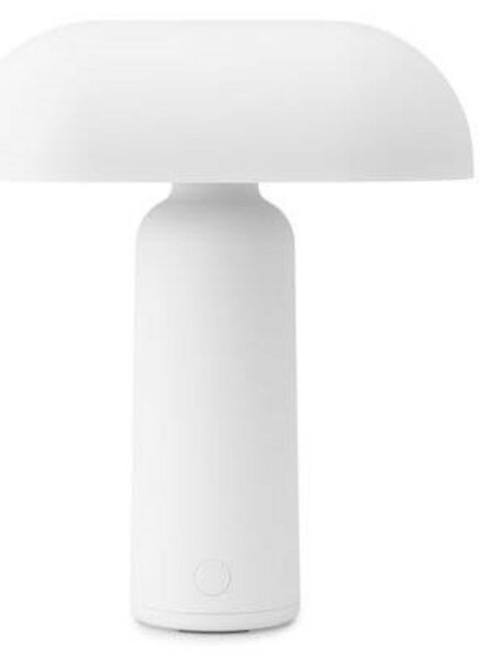 Stolové Lampa Normann Copenhagen, stmievateľné, Biela, Obývacia izba, Plast
