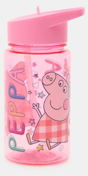 Sinsay - Fľaša na vodu s rúčkou a slamkou Peppa Pig - viacfarebná