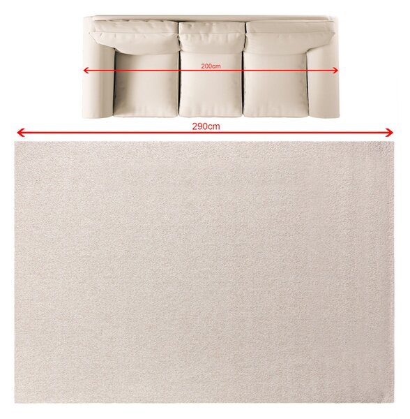 Koberec Solaro linen grey 200x290 cm
