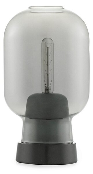 Stolové Lampa Normann Copenhagen, Sivá, Obývacia izba, Sklo