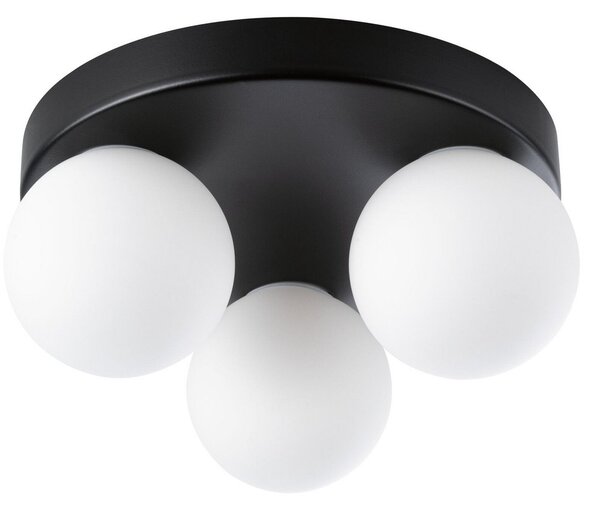 Stropné Lampa Paulmann, Gove, stmievateľné, Čierna, Obývacia izba, Sklo, Moderný