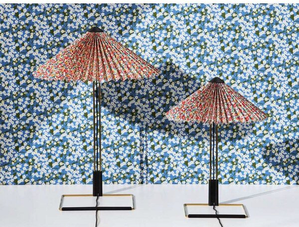 Stolové Lampa HAY, stmievateľné, Oranžová, Obývacia izba, Tkanina / Textil