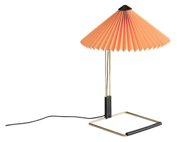 Stolové Lampa HAY, stmievateľné, Oranžová, Obývacia izba, Tkanina / Textil