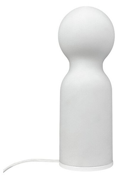 Stolové Lampa Dyberg Larsen, Harper, Biela, Obývacia izba, Sklo, Škandinávsky