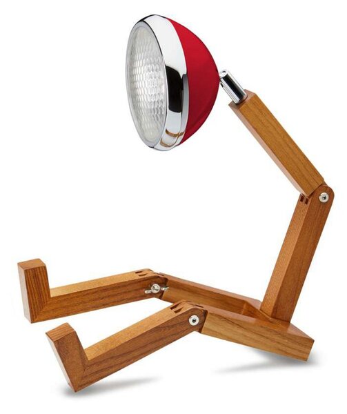 Stolové Lampa MR. WATTSON, Viacfarebná, Obývacia izba, Kov, Vintage