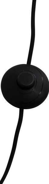 Stojacie Lampa Dyberg Larsen, Oswald, Čierna, Obývacia izba, Kov, Dizajnový