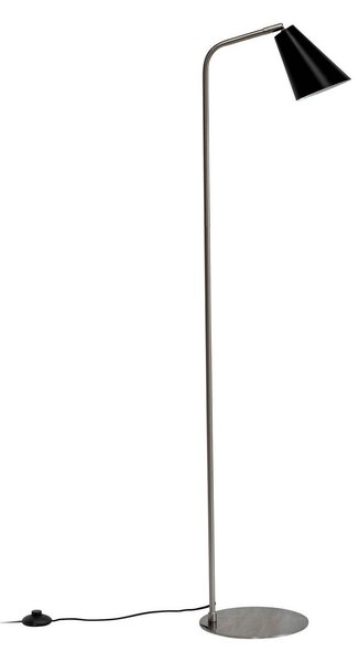 Stojacie Lampa Dyberg Larsen, Oswald, Čierna, Obývacia izba, Kov, Dizajnový