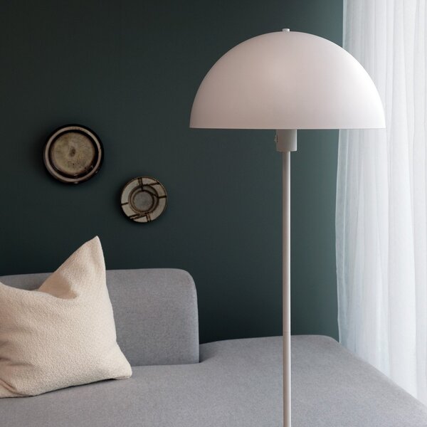 Stojacie Lampa Dyberg Larsen, Stockholm, Biela, Obývacia izba, Kov, Dizajnový