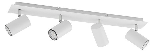 Stropné Lampa Lindby, Joffrey, stmievateľné, Biela, Obývacia izba, Kov, Moderný