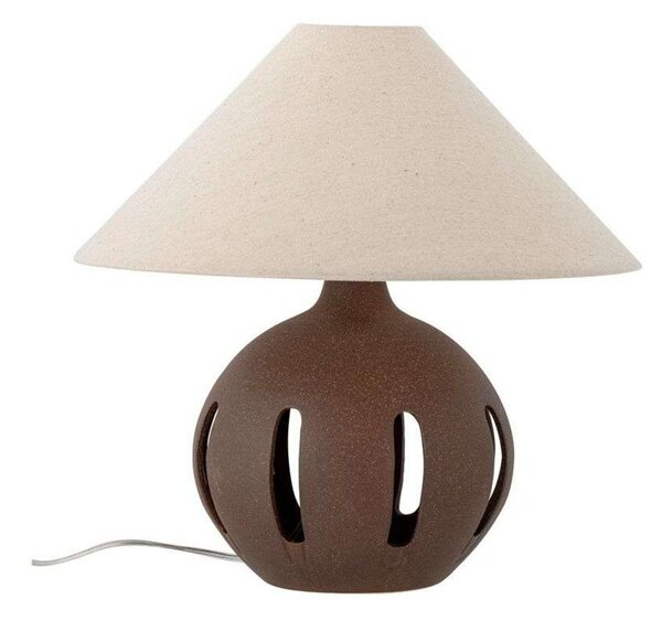 Stolové Lampa Bloomingville, Hnedá / Hrdzavá, Obývacia izba, Kameň