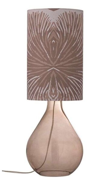 Stolové Lampa Bloomingville, Hnedá / Hrdzavá, Obývacia izba, Sklo
