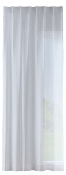 Záves so systémom FLEX (jednoduché spony flex) farba produktu krémová látka polopriehľadný, zapletaná, vzorované