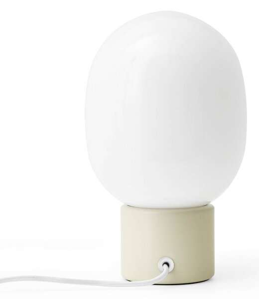 Stolové Lampa Audo Copenhagen, JWDA, stmievateľné, Biela, Obývacia izba, Sklo, Dizajnový