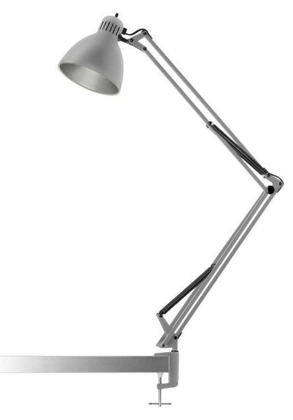 Stolové Lampa NORDIC LIVING, Sivá, Pracovňa, Hliník