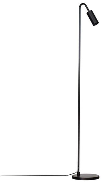 Stojacie Lampa By Rydéns, Curve, Čierna, Obývacia izba, Kov, Moderný