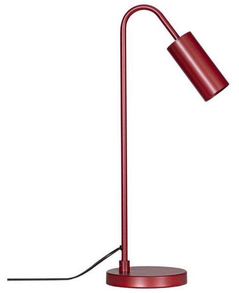 Stolové Lampa By Rydéns, Curve, Červená, Obývacia izba, Kov, Moderný