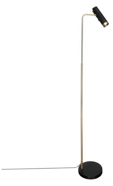 Stojacie Lampa By Rydéns, Zlatá / Mosadz, Obývacia izba, Kov